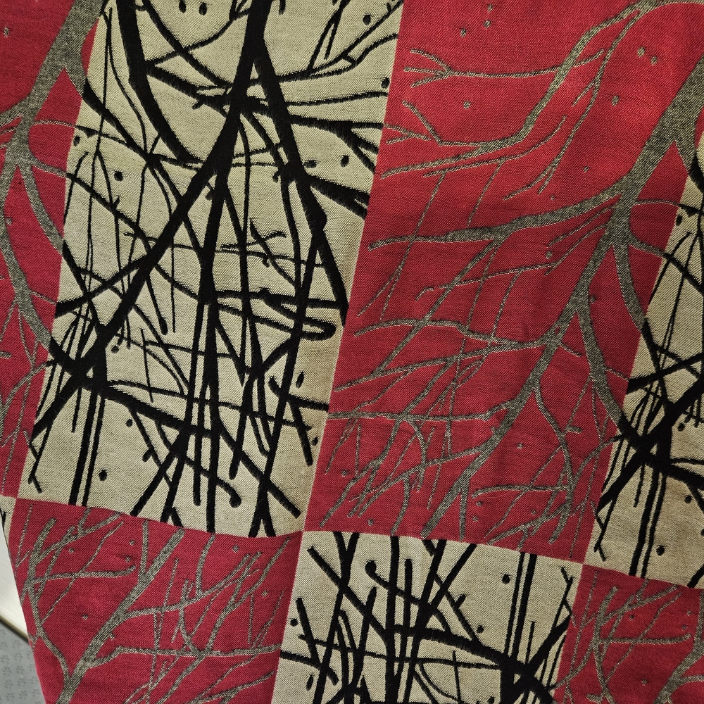 Vegan Cashmere Tree Forest Theme Pink Fashion Shawl